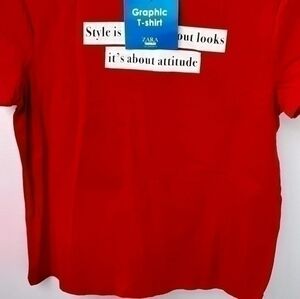 Zara Style Style Graphic T-Shirt
